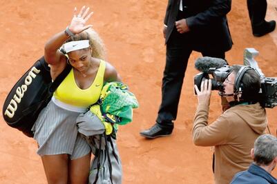 Muguruza despide a Serena