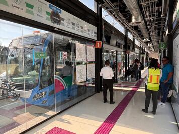 Apagones afectan operación del transporte público