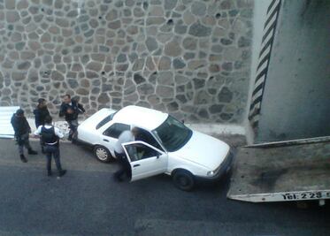 Brutal accidente en el Bernardo Quintana