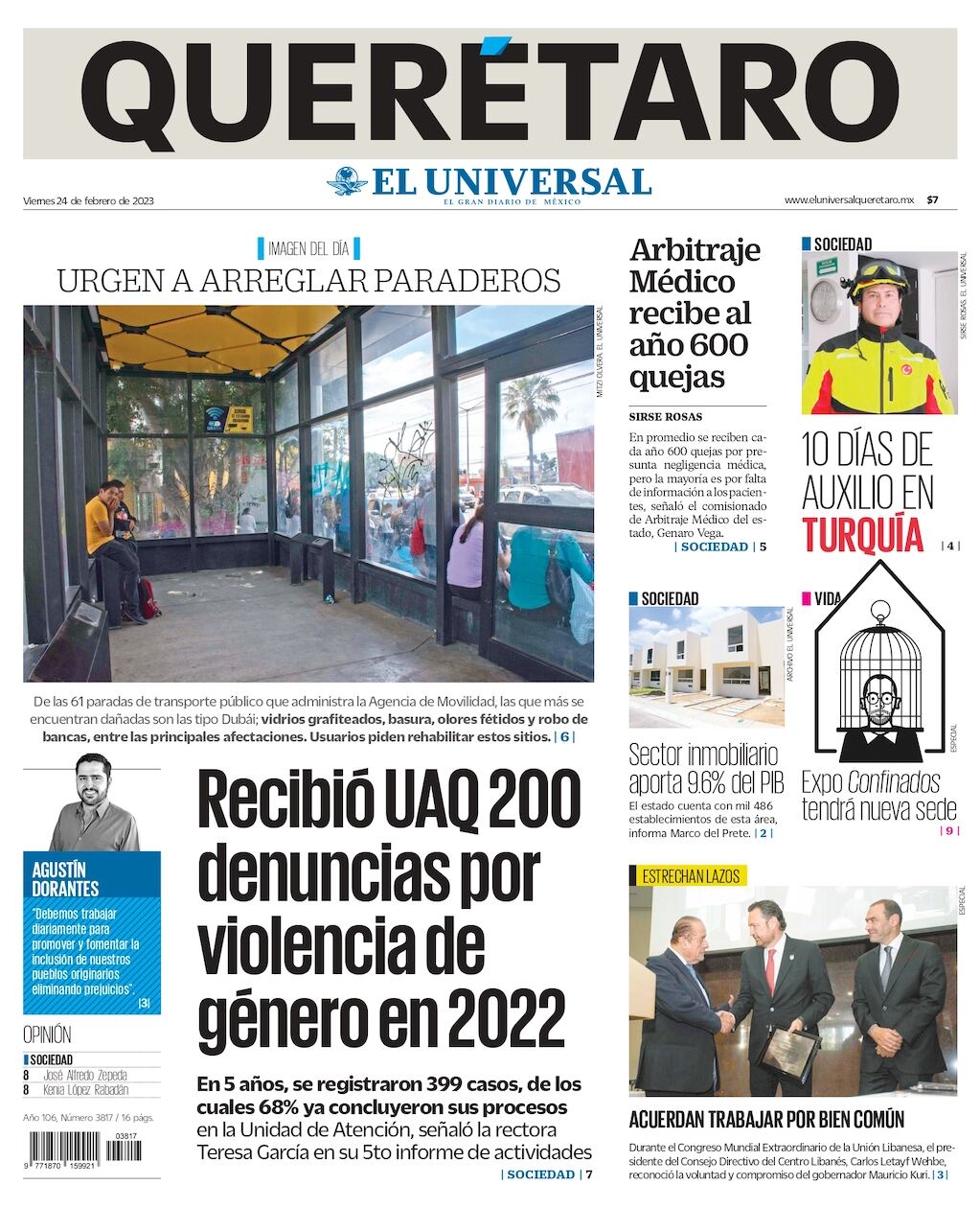 Portada 24 de febrero de 2023