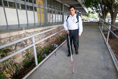 Discapacidad visual, impulso para cumplir su sueño 