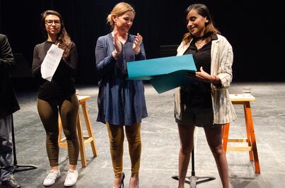 Eurídice Isabella gana premio Nacional de Dramaturgia "Manuel Herrera" 