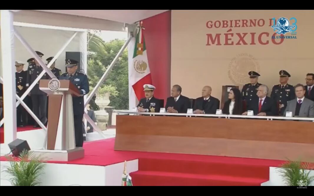 El titular de la Sedena, general Luis Cresencio Sandoval