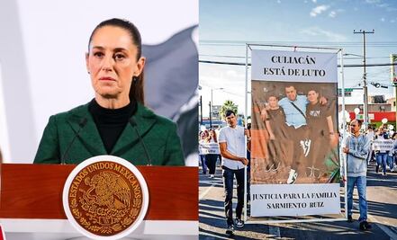 Sheinbaum expresa su solidaridad con familia de niños asesinados en Sinaloa; instruye a Segob a atender el caso