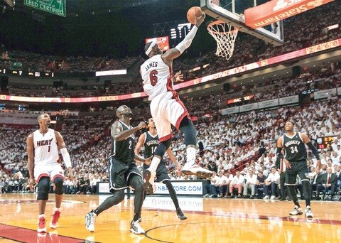 Miami convence en triunfo sobre Nets 