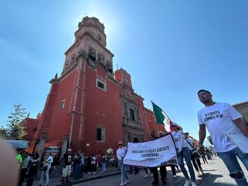 Queretanos nuevamente se manifiestan en contra de la reforma al Poder Judicial