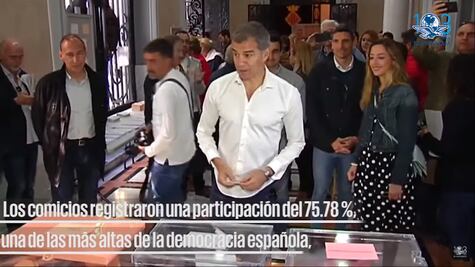 PSOE gana elecciones en España; obtiene 122 escaños en el Parlamento