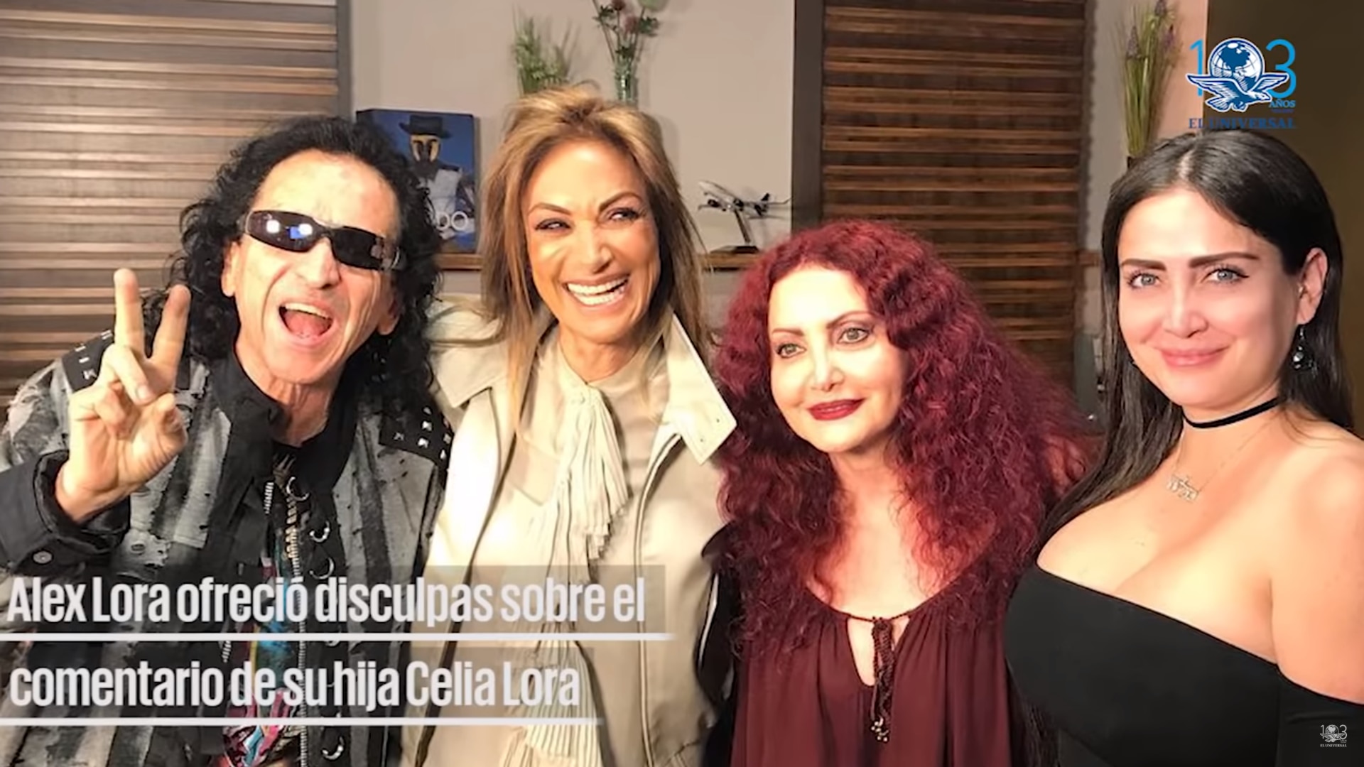 Alex Lora se disculpa con AMLO por "broma" de su hija