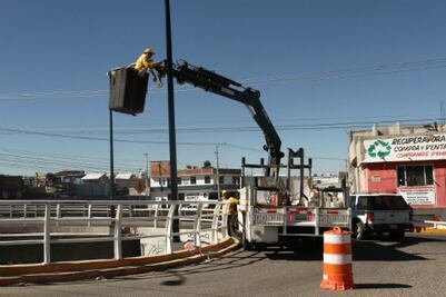 Resaltan inversión de 7 mdp en luminarias