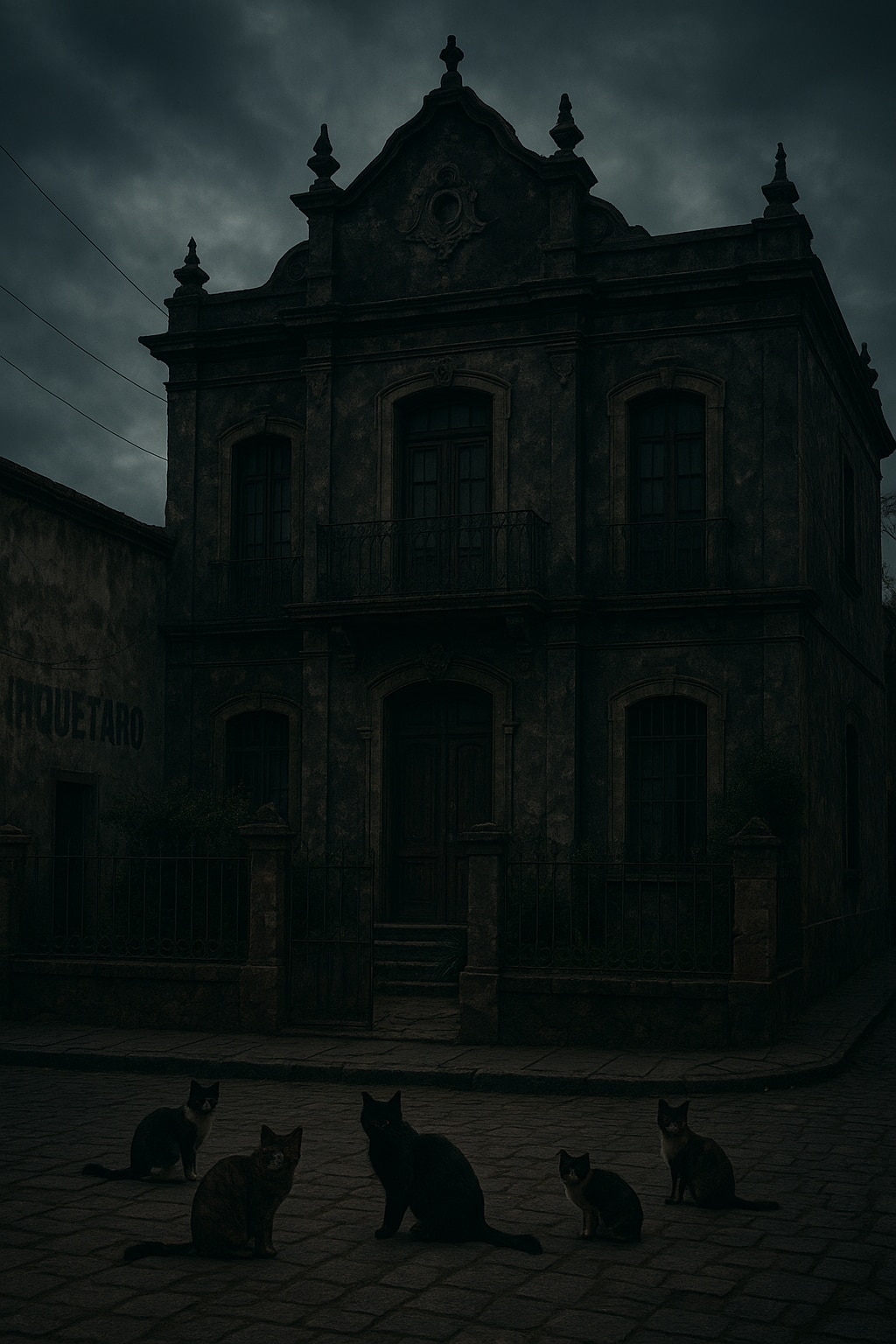 La Casa de los Gatos en Querétaro. Foto. Open AI