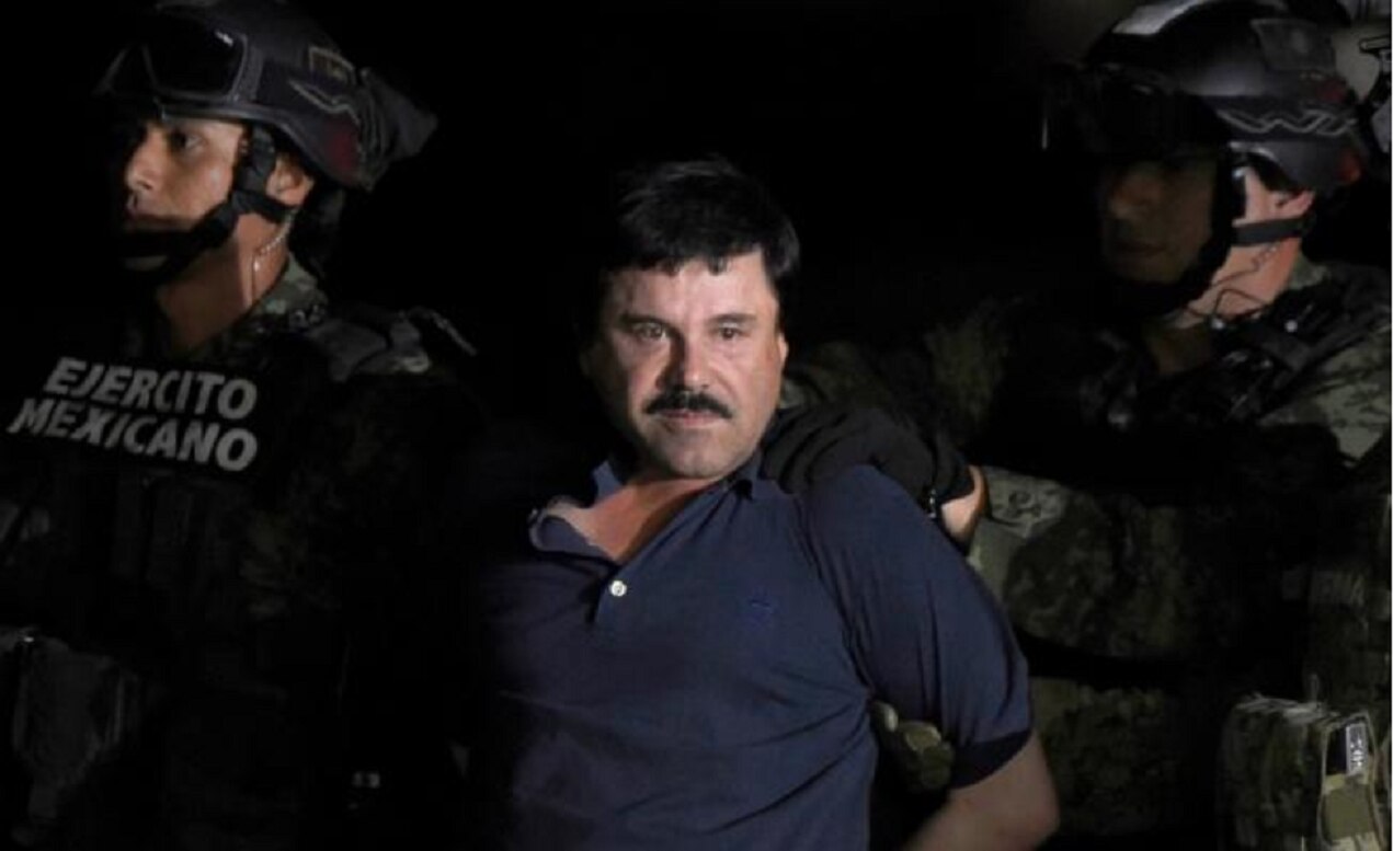 "El Chapo" pide al juez oportunidad de abrazar a su esposa
