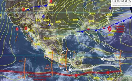 Lluvia en centro y occidente por onda tropical 13