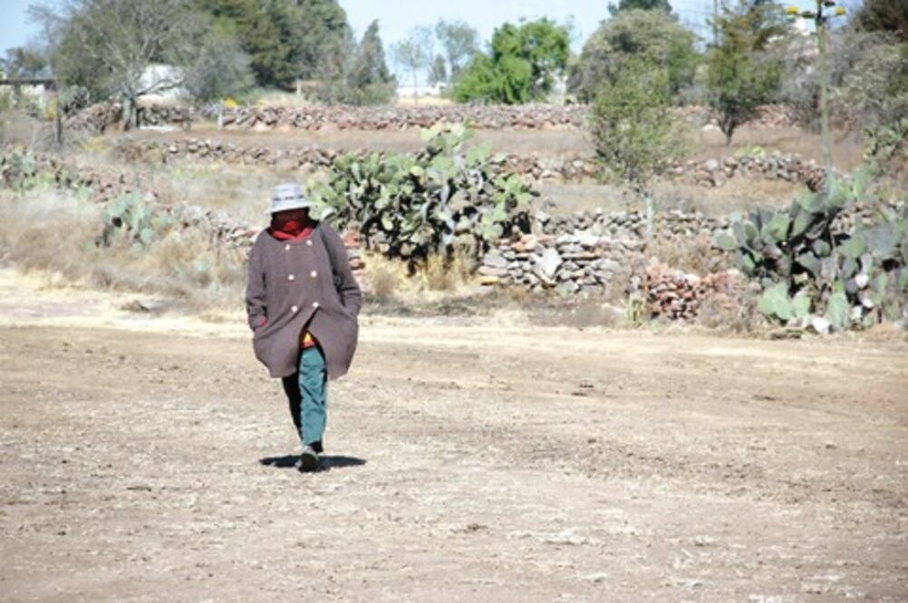 Amealco cobertura en piso firme