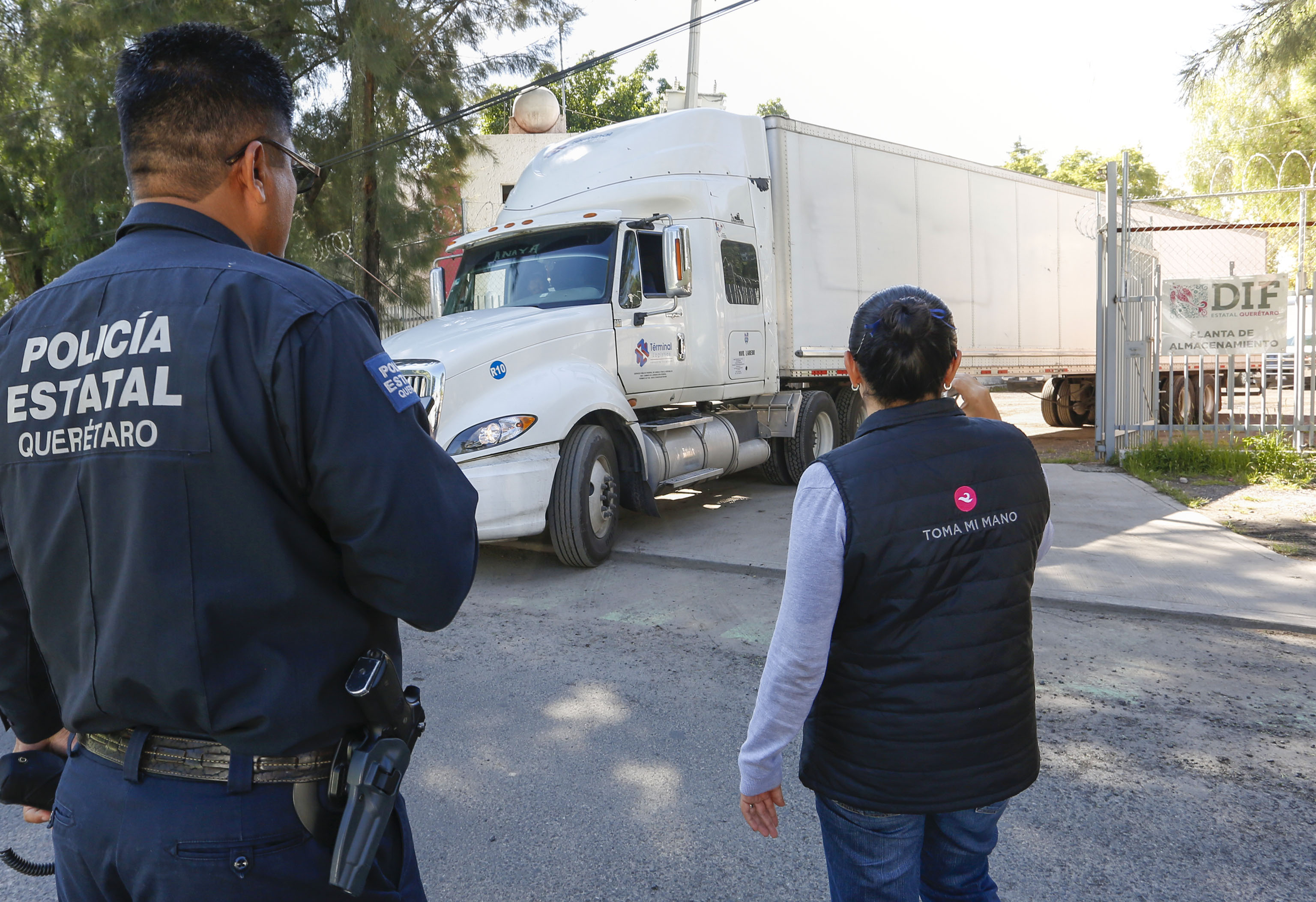 Envían apoyo para damnificados por lluvias