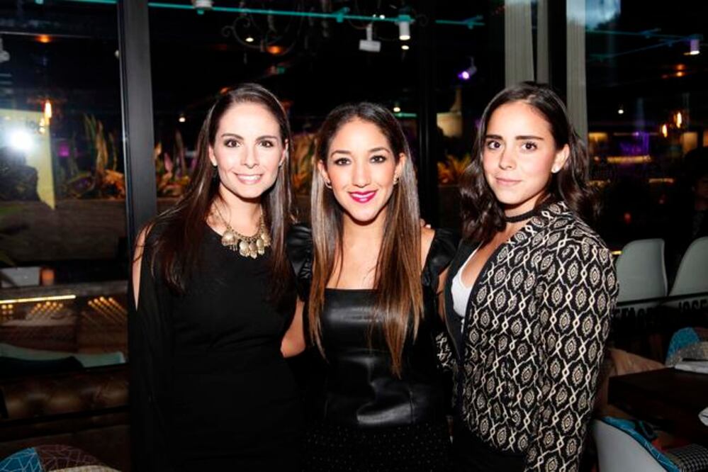 Ana Lucía Mendoza, Priscila Filisola y Daniela Filisola (FOTOS: GUILLERMO GONZÁLEZ. EL UNIVERSAL)