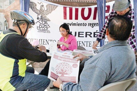 Se alista Morena para ser partido