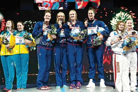 Missy Franklin,  la máxima ganadora 