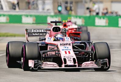 "Checo", satisfecho con su temporada