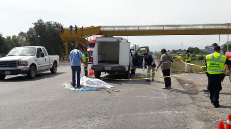 Septuagenario muere atropellado 