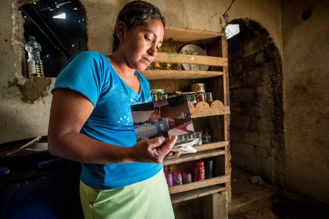 “Él se iba y duraba tiempo trabajando y luego se venía”