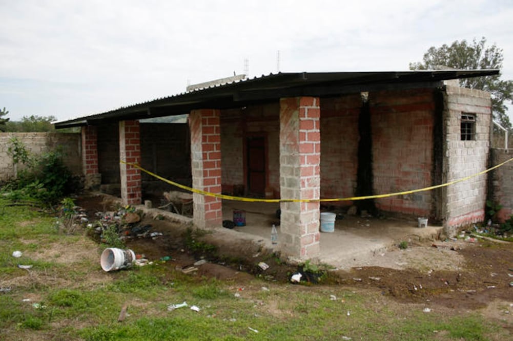 En la delegación de Navajas, a unos 40 kilómetros de Guadalajara, se logró localizar una finca donde se alimentaba a los retenidos (FOTOS: ALBERTO MENDOZA. EL UNIVERSAL)