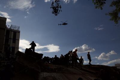 Imágenes del sismo del 19-S