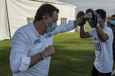 Mauricio Kuri desaria a Celia Maya en debate “uno a uno”