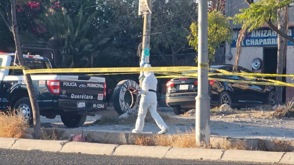 Ejecutan a un hombre en Nuevo Juriquilla. Foto: Especial