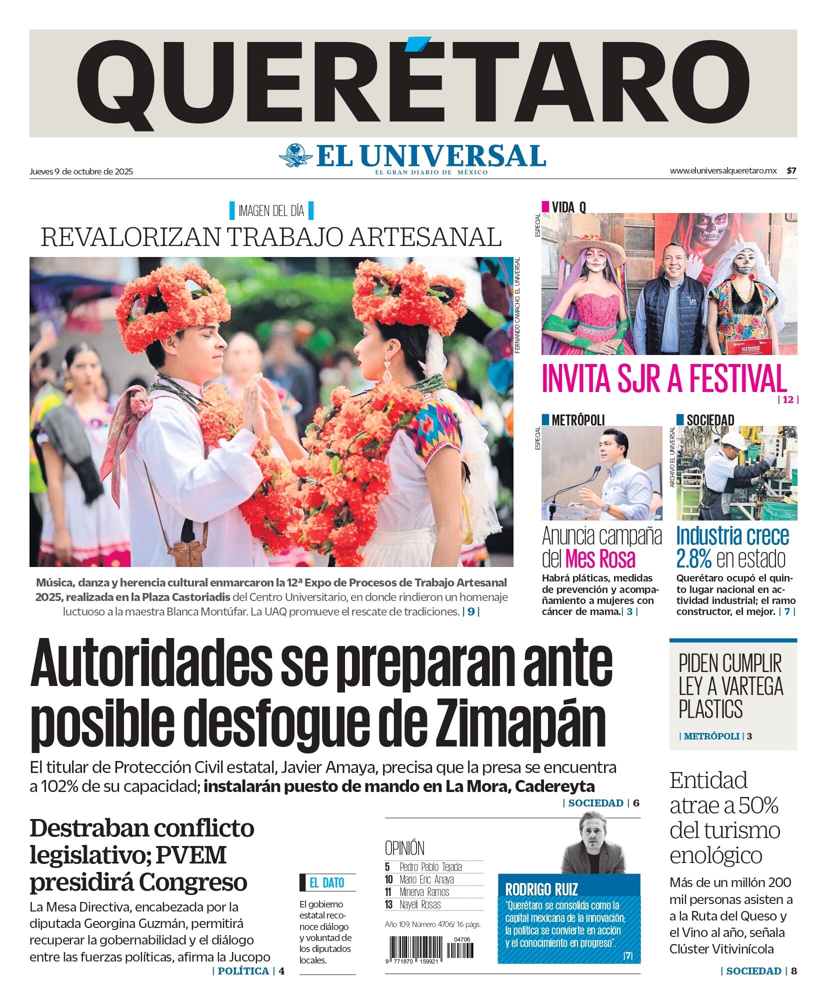 Portada 09 de octubre de 2025