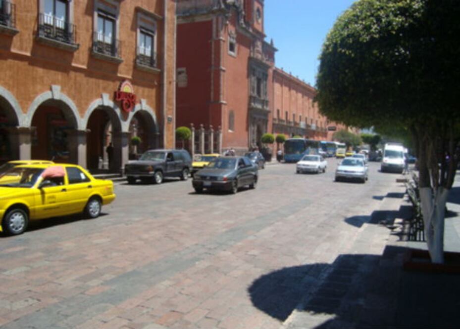 Centro Histórico riesgozo para autos