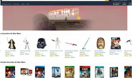 Celebra el Día de Star Wars con Amazon