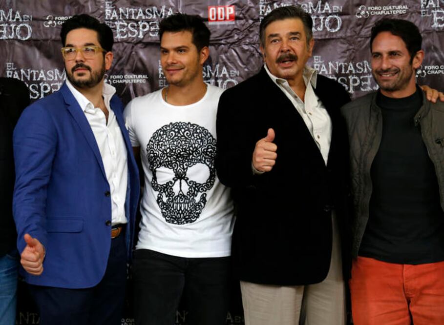Pedro Ortiz, Brandon Peniche, Jorge Ortiz de Pinedo y Pablo Valentin (AGUSTÍN SALINAS. EL UNIVERSAL)