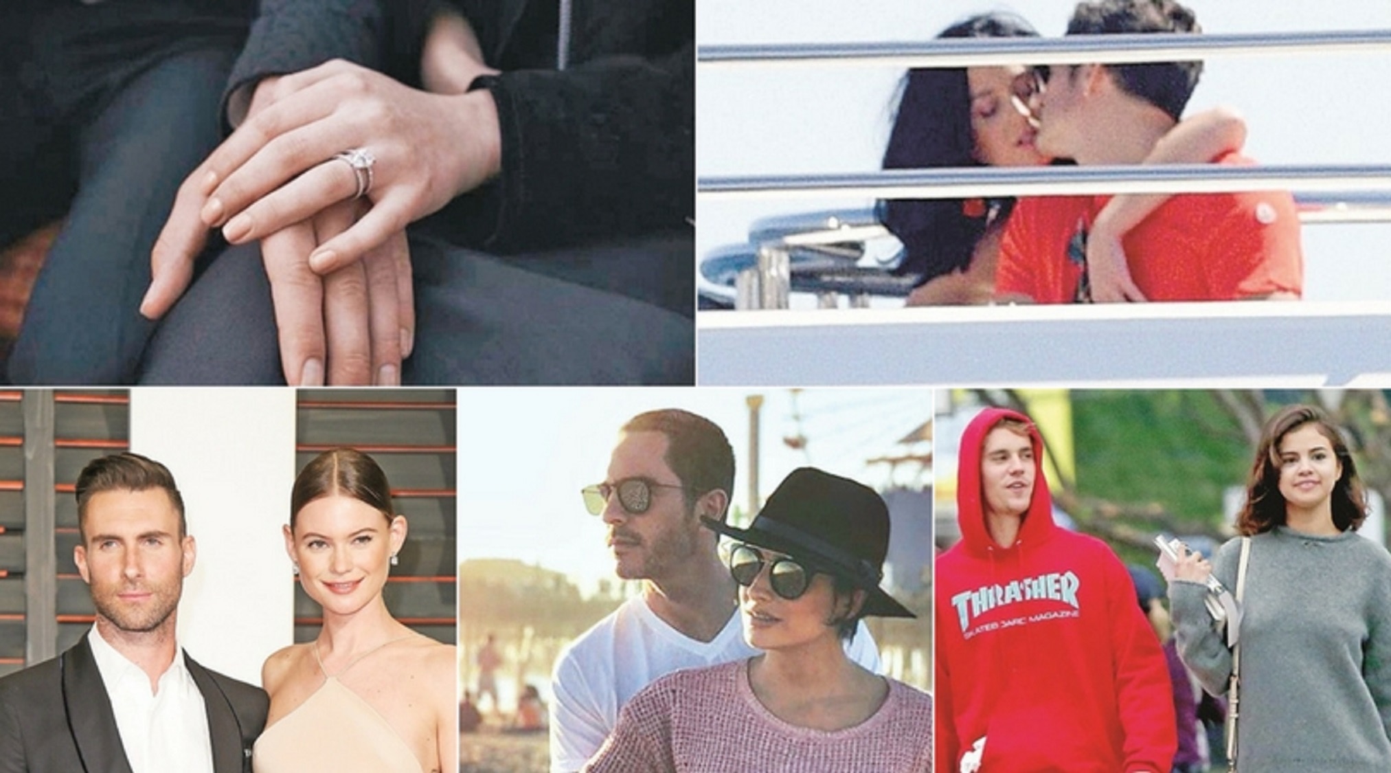 Cúpido flecha a las celebridades