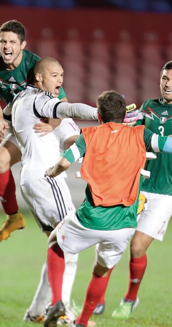 Sufrido triunfo del Tri en ronda de penaltis
