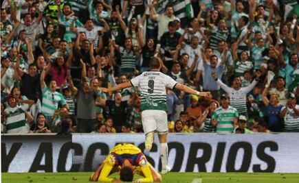 Santos humilla al América en la ida