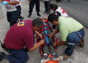 Choque deja cinco lesionados