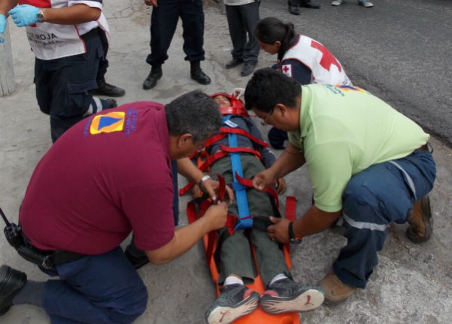 Choque deja cinco lesionados