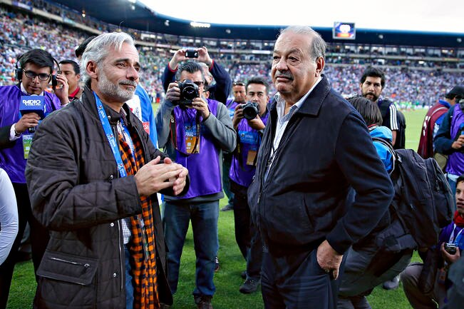 Jesús Martínez y Carlos Slim no serán más socios en el balompié. (IMAGO7)