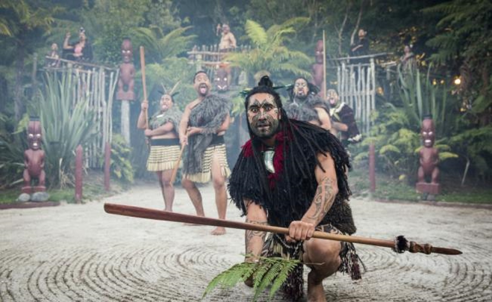 El haka es la danza de guerra típica. (Foto: Graeme Murray)