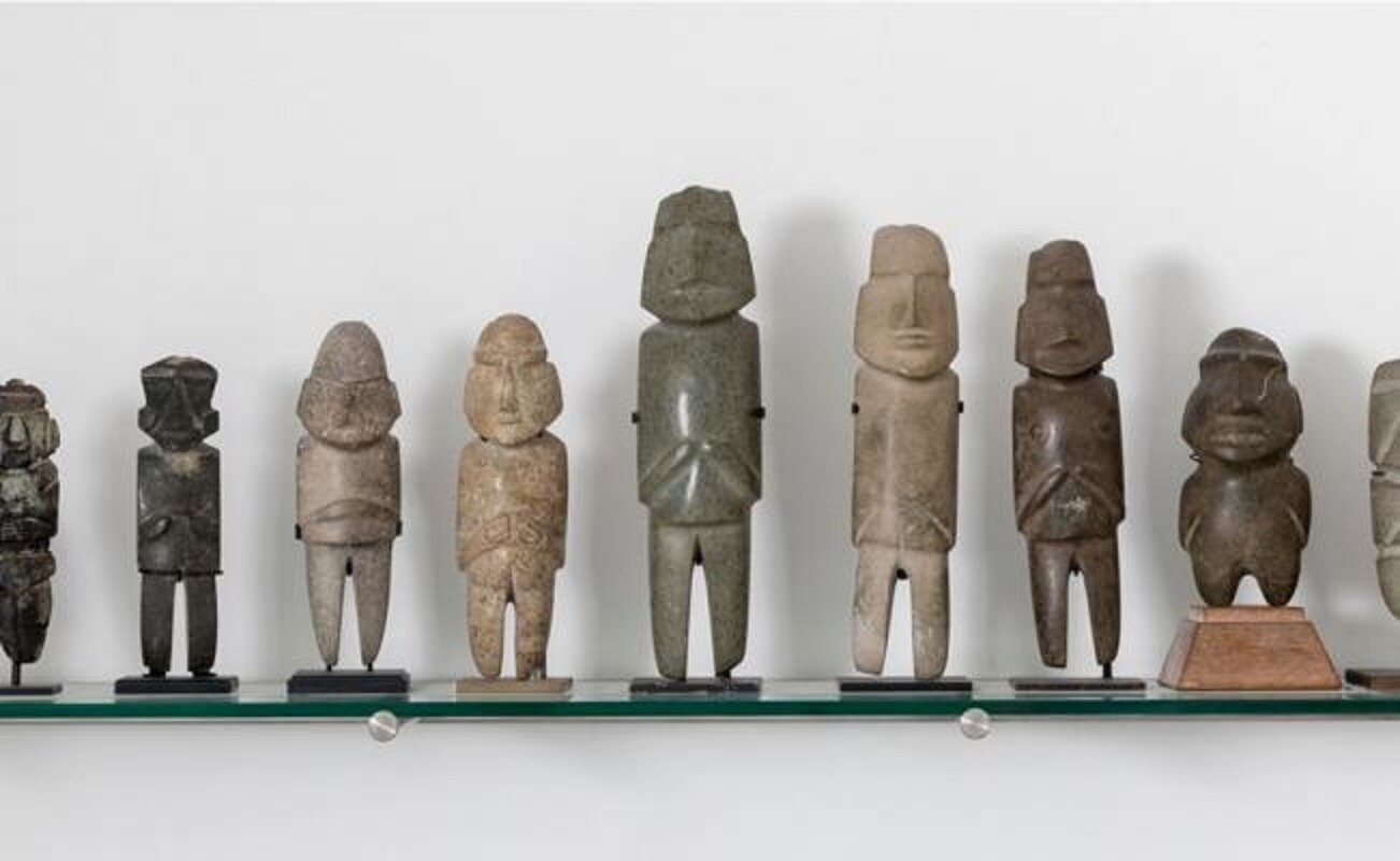 Piezas de las culturas Mezcala, Chontal y Olmeca pertenecientes a la Colección Prigogine fueron subastadas. Foto: christies.com