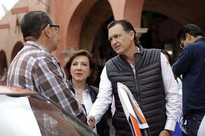 Kuri recorre los 18 municipios del estado