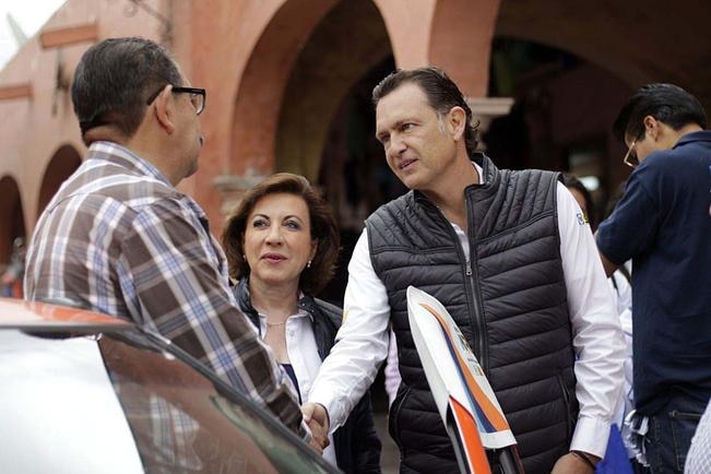 Durante sus visitas Mauricio Kuri, candidato de la coalición “Por México al Frente”, aseguró que busca transformar al estado desde el Senado de la República (ESPECIAL)