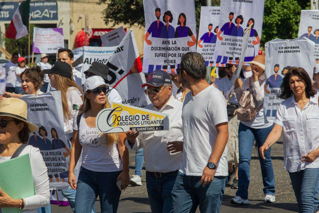 Abogados se unen a protestas contra reforma al Poder  Judicial
