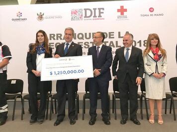 Pesito a pesito inicia la colecta por la Cruz Roja