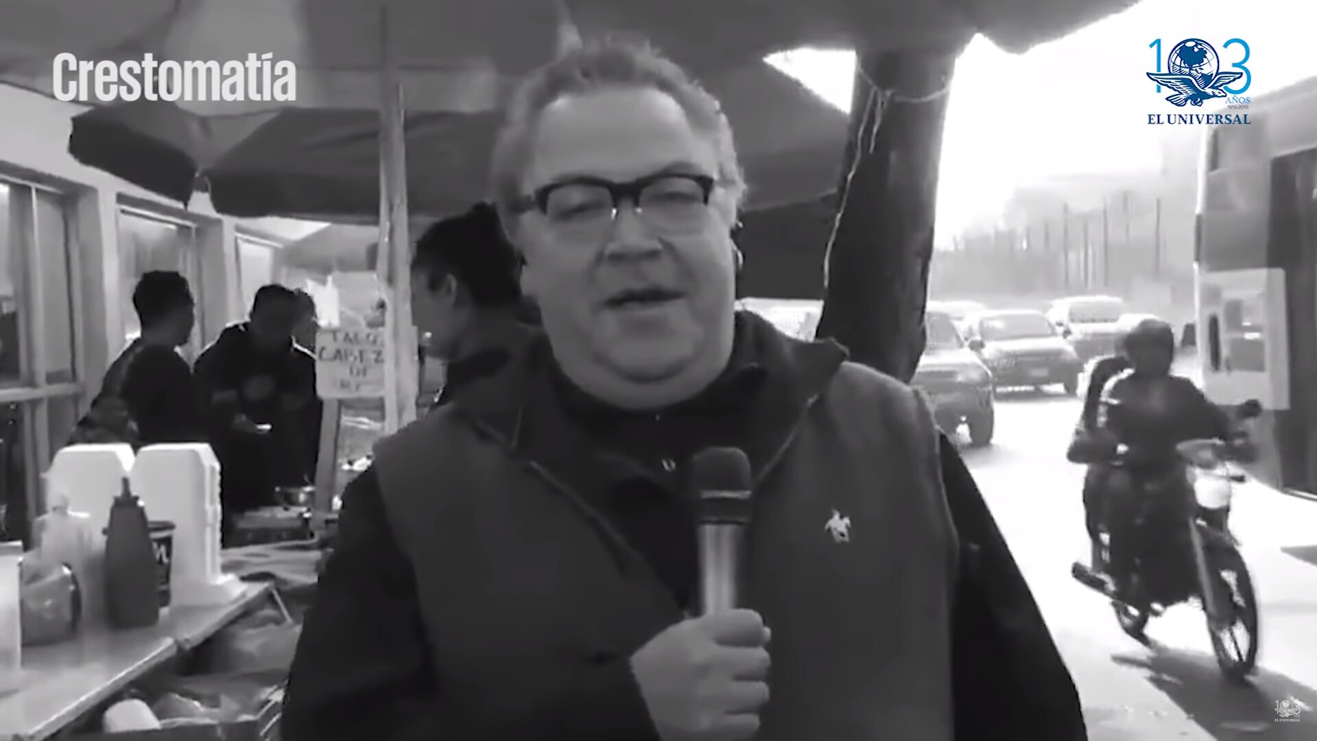 Enrique Muñoz, reportero de Foro Tv