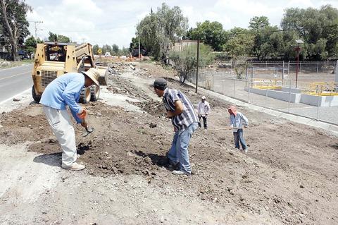 Pendiente entrega de urbanización 