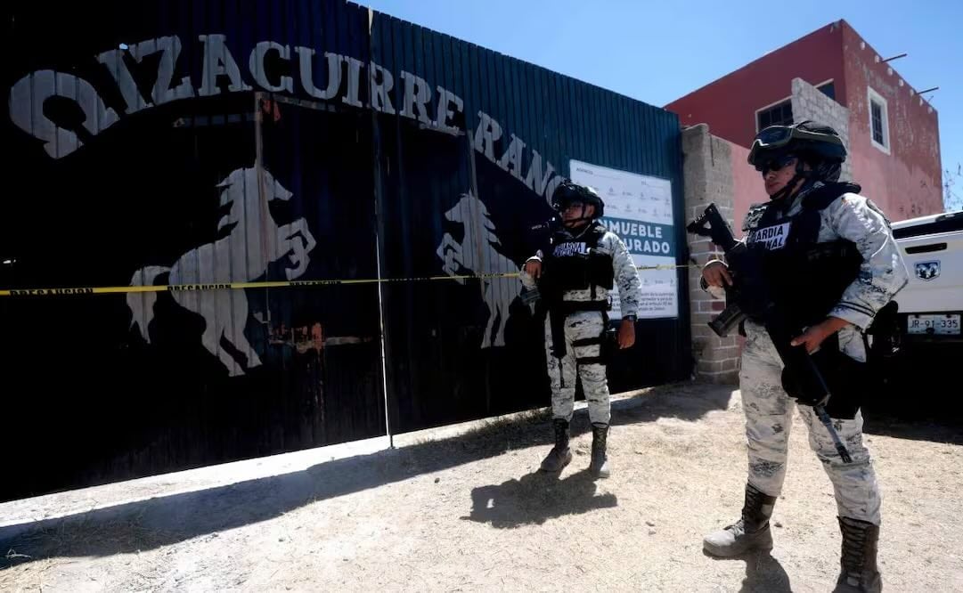 Rancho Izaguirre en Teuchitlán, Jalisco. Foto: AFP