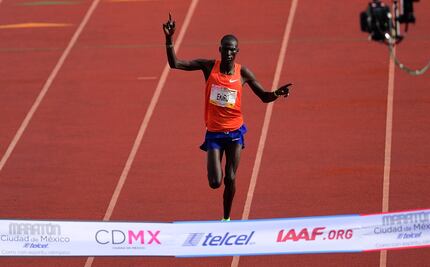 Kenia conquista el Maratón de la Ciudad de México