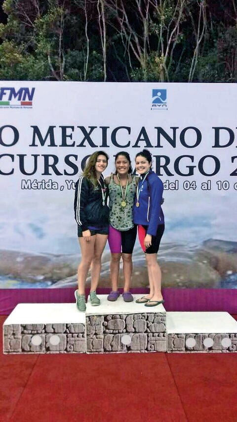 Andrea Moussier gana cuatro preseas