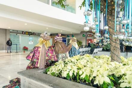 Captaron a los Reyes Magos en el Aeropuerto de Querétaro 